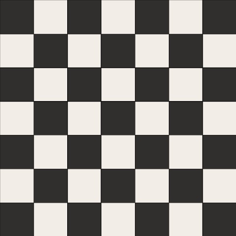 М6302/7102 Квадрат черный / Квадрат белый на сетке 330х330 Metlah.Store