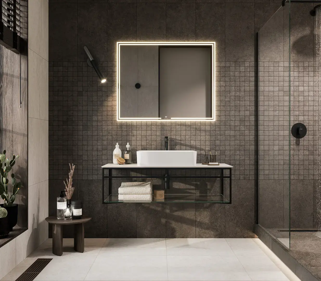 KMB2TGL004BR Бордюр Руссильон бежевый матовый обрезной 30x7,2x0,9 Kerama Marazzi фото 11
