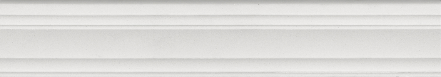 BLF008R Бордюр Багет Синтра белый матовый обрезной 40х7,3 Kerama Marazzi