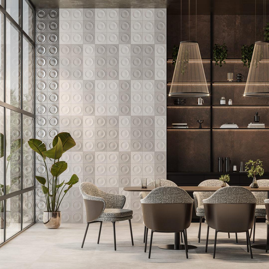 KMD2MSM022BR Декор Арль мозаичный серый матовый обрезной 40x30x1 Kerama Marazzi фото 4