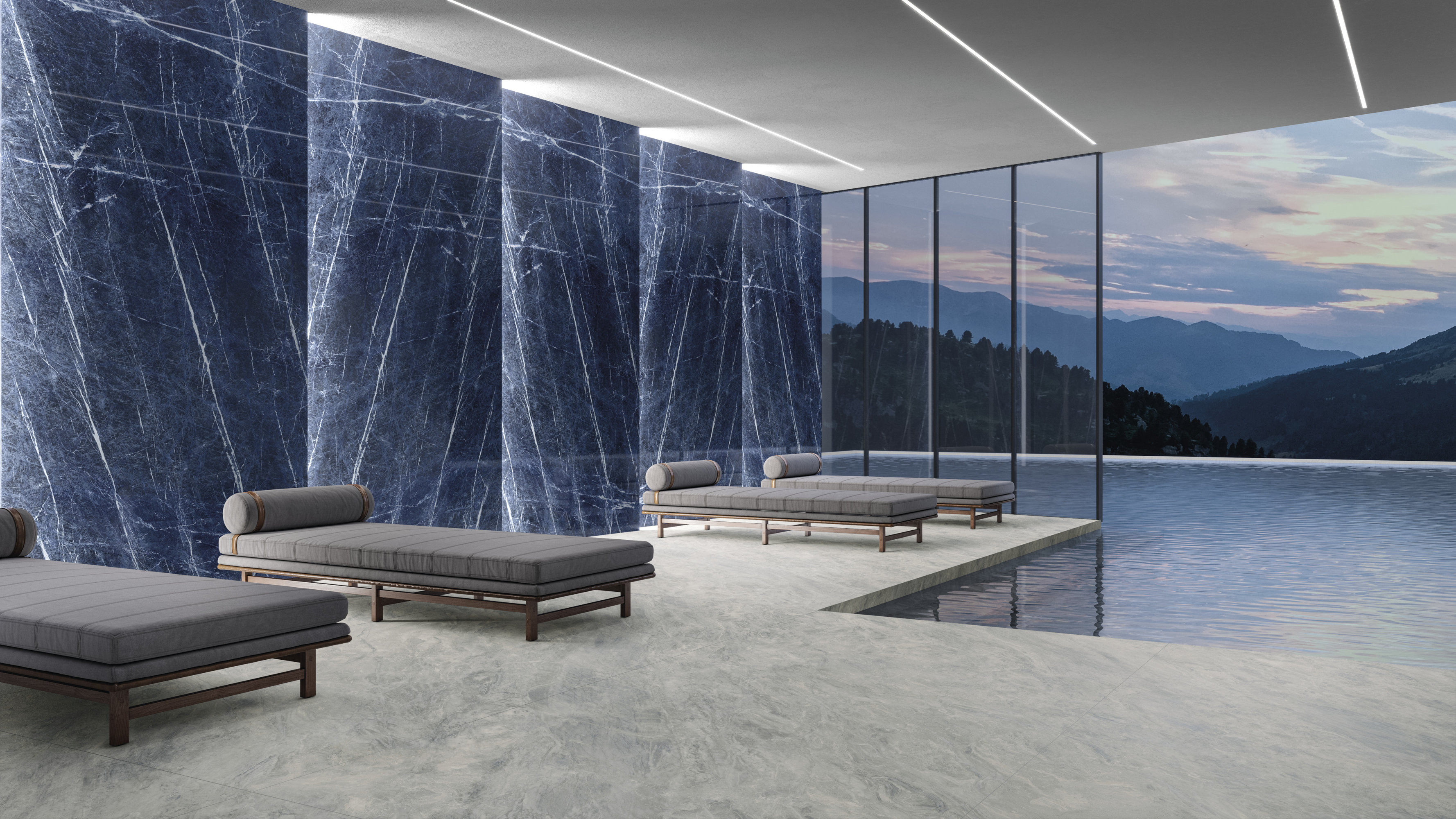 L175446MF6 Marmi Amazonite Luc 6mm 75x150 IRIS FMG фото 22