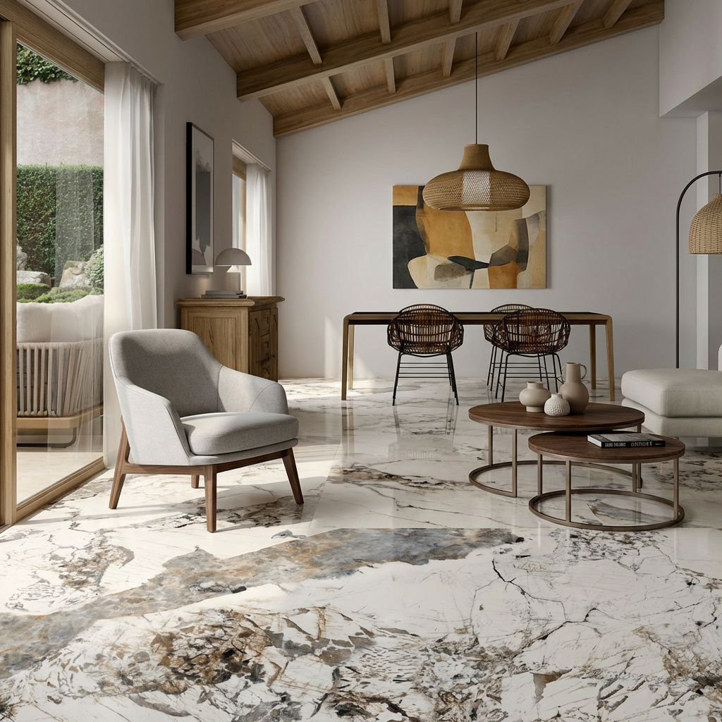 SOVL4709V Soft Beige Stone Satin Carving 60x120 Buono Ceramica фото 23