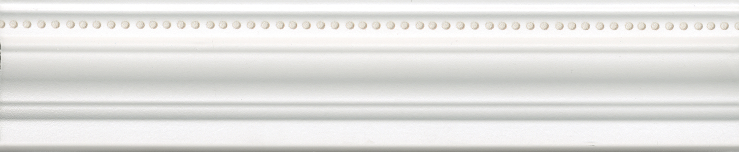 BLE022R Бордюр Багет Фару белый матовый обрезной 25х5,5 Kerama Marazzi