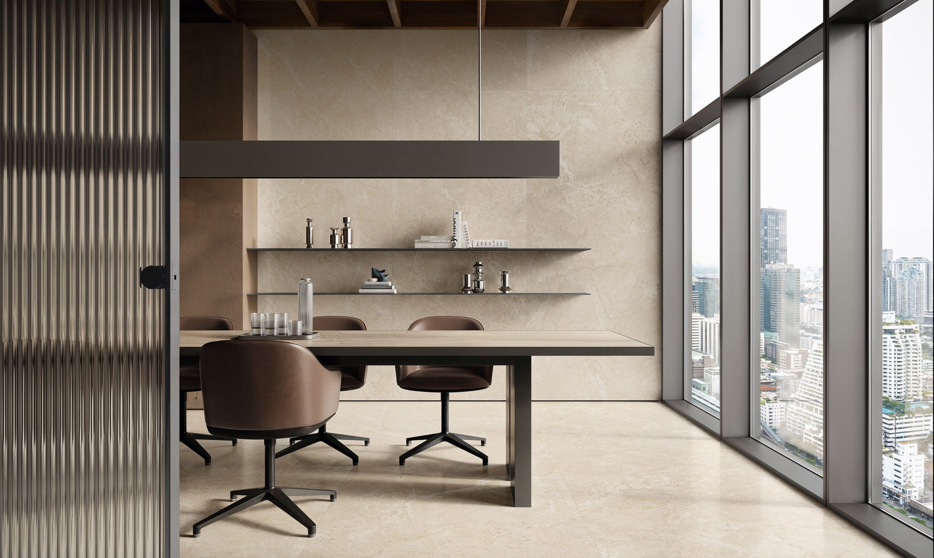 141142 Mythology Regia Silver Brushed Rect 60x120 Monocibec