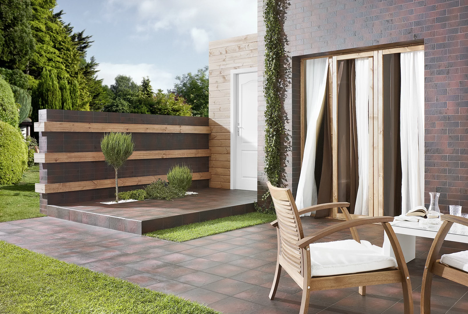 Semir Brown Stopnica Prosta B1a 30x30 Paradyz фото 4