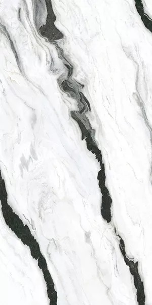 MN072AP261206 Panda White Polished 6mm 120x260 Moreroom Stone