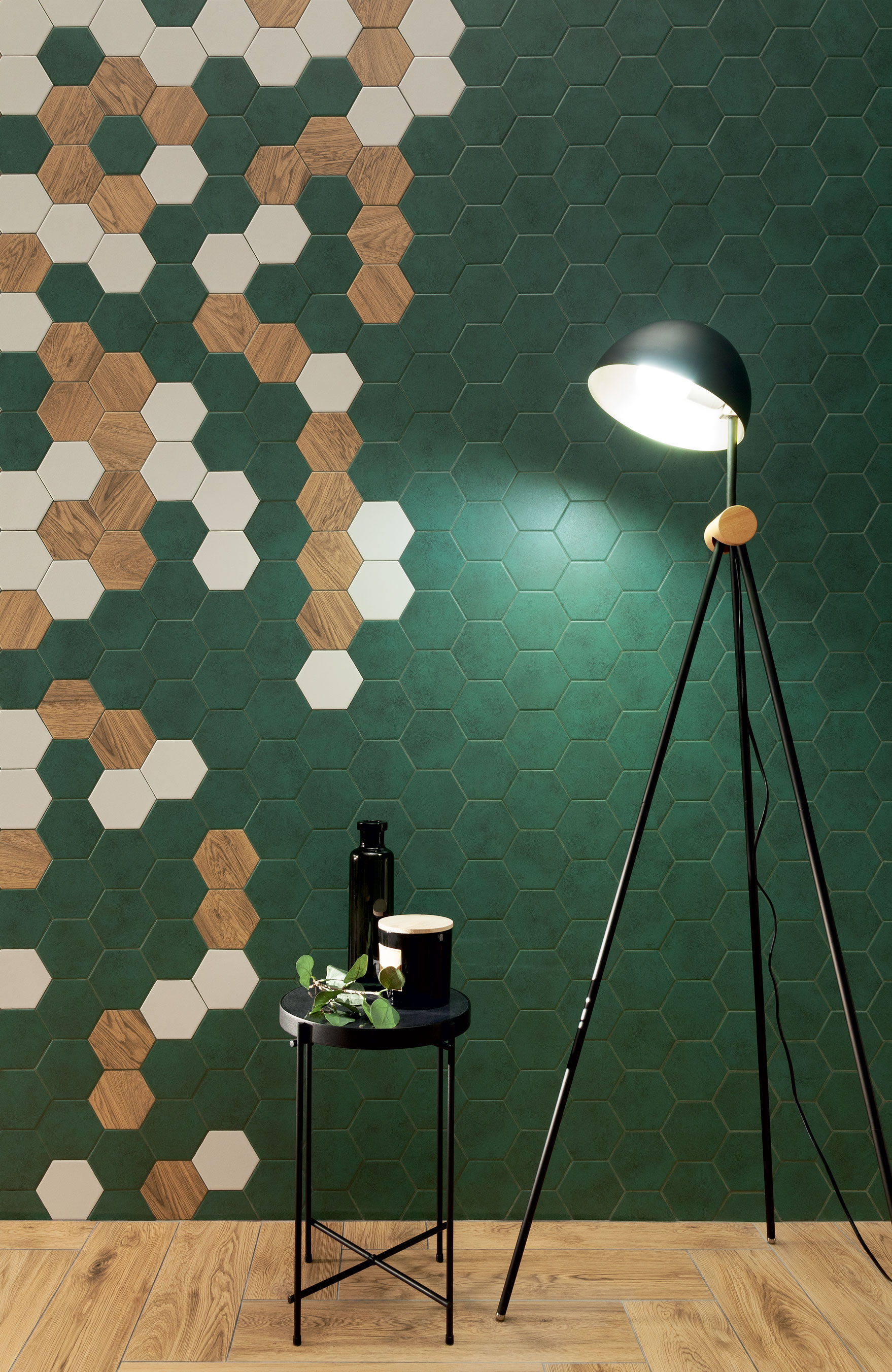 D-2-elementowy Burano green 61.8x60.8 Tubadzin
