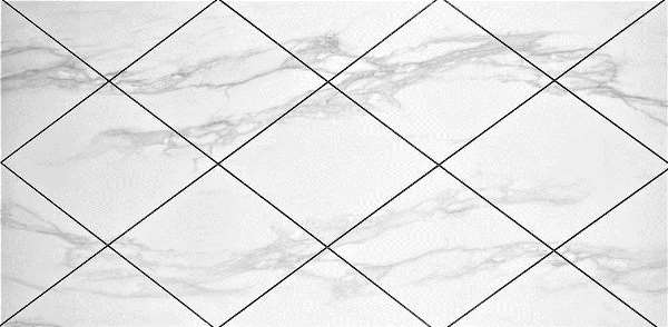 Saturio Glacier Ромб Платина 120x60 Velsaa