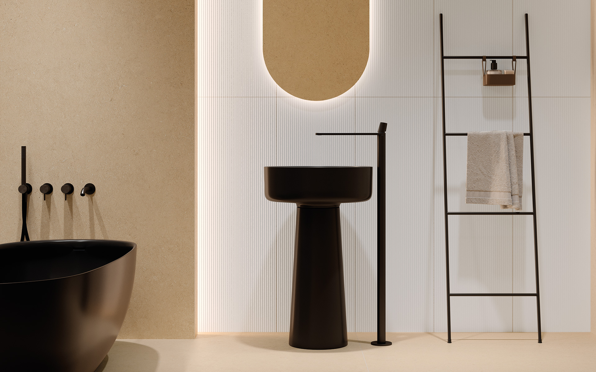 8929989 Victorian Stone Moon Cream Flamed 120x60 Iris Ceramica фото 9