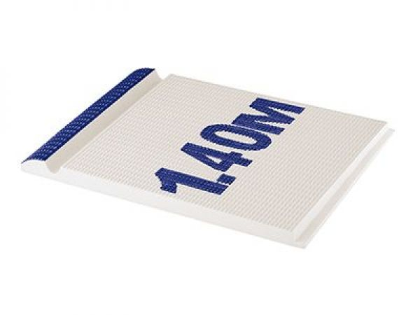 105-2027-270 Цифровая надпись на профильном поручне с сетчатой поверхностью Олимпик Cobalt 38х25 Serapool