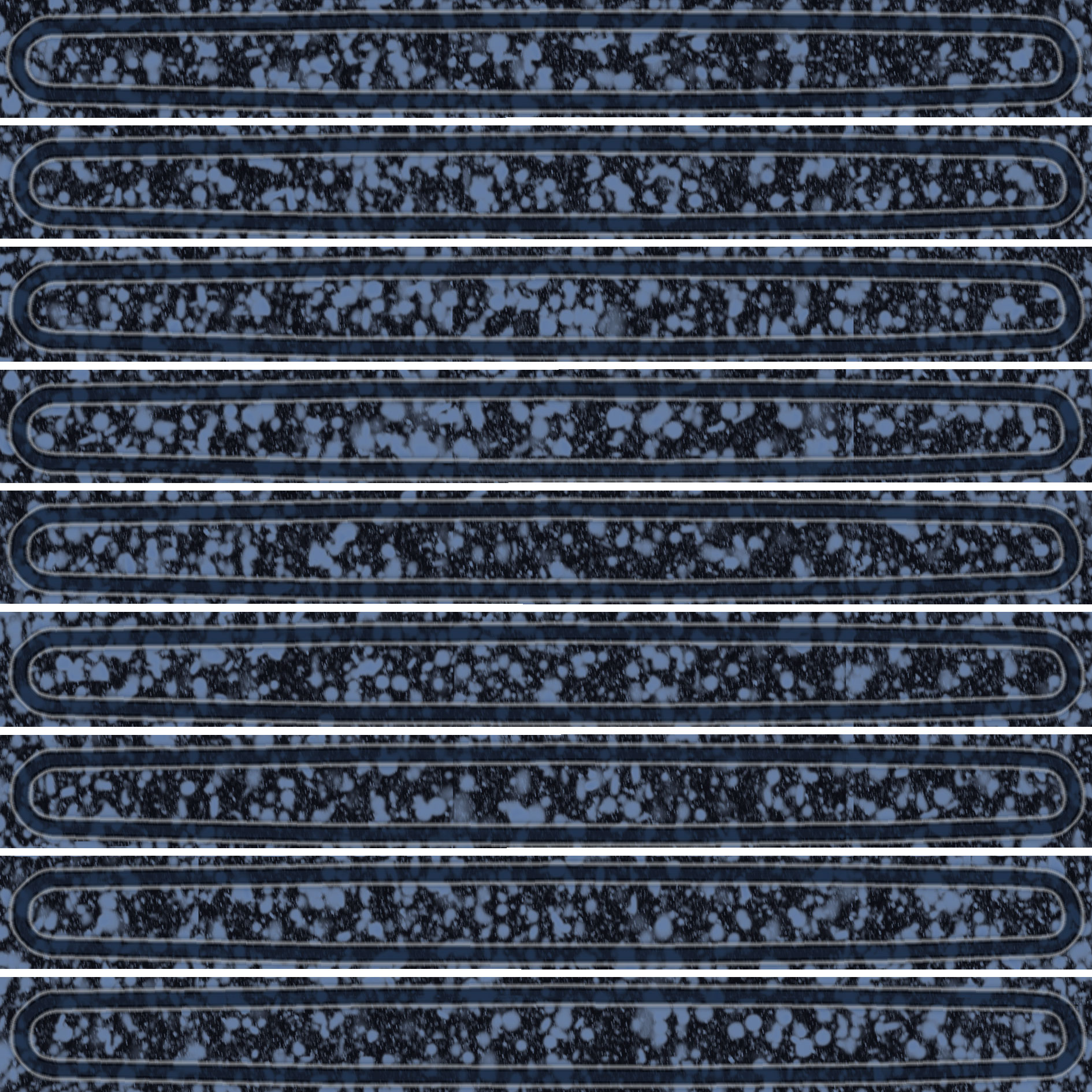 KMD2SOB004BN Декор чипсет Далия синий глянцевый 20x20x0,95 Kerama Marazzi