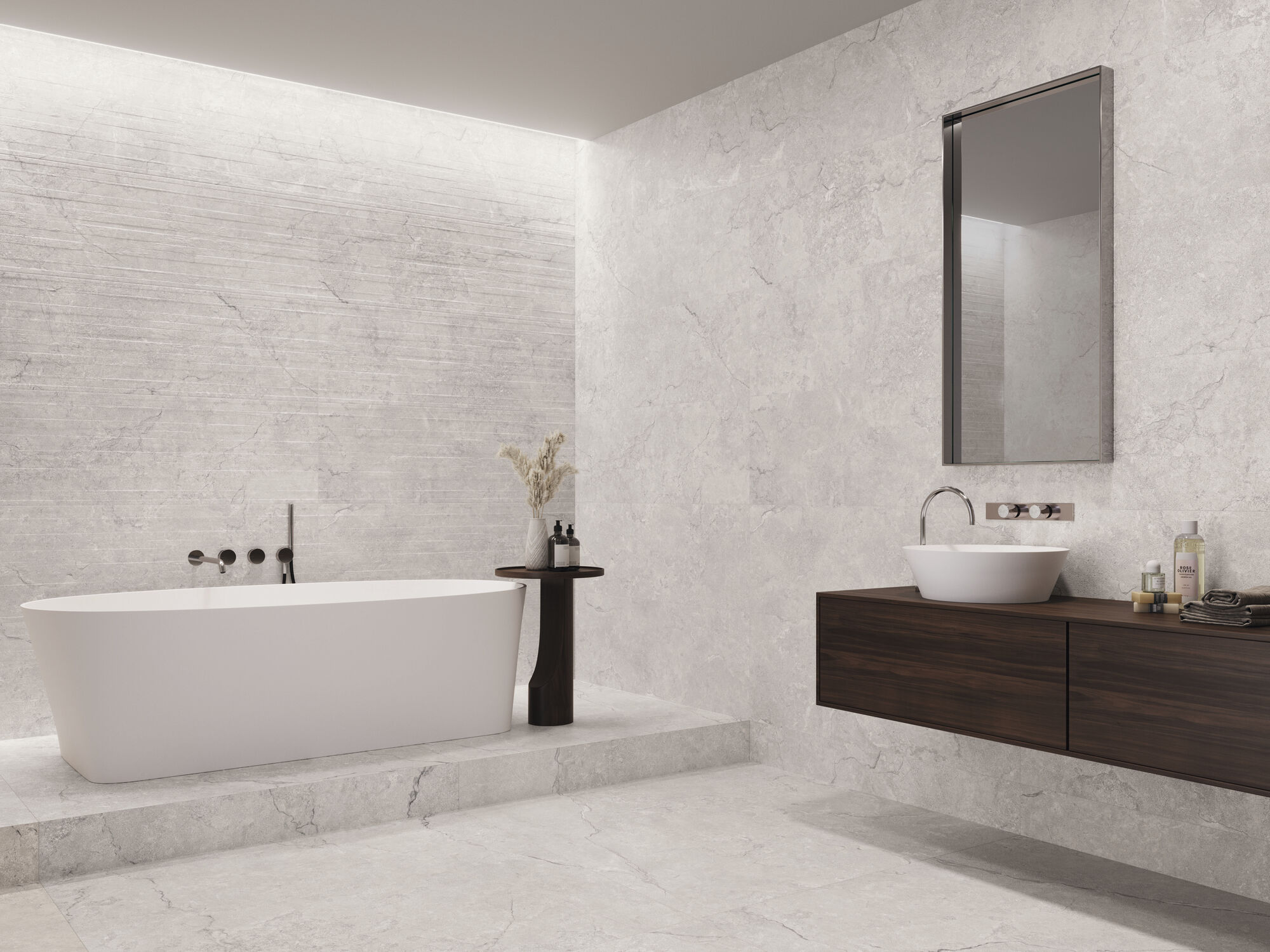 Kronos Silver Rect 120x280 Baldocer