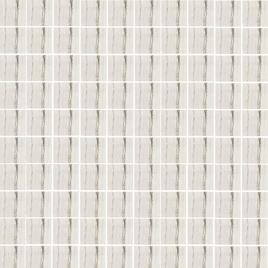 756316 Prexious White Fantasy Mos.3D Mix 3x3 30x30 Rex Ceramiche