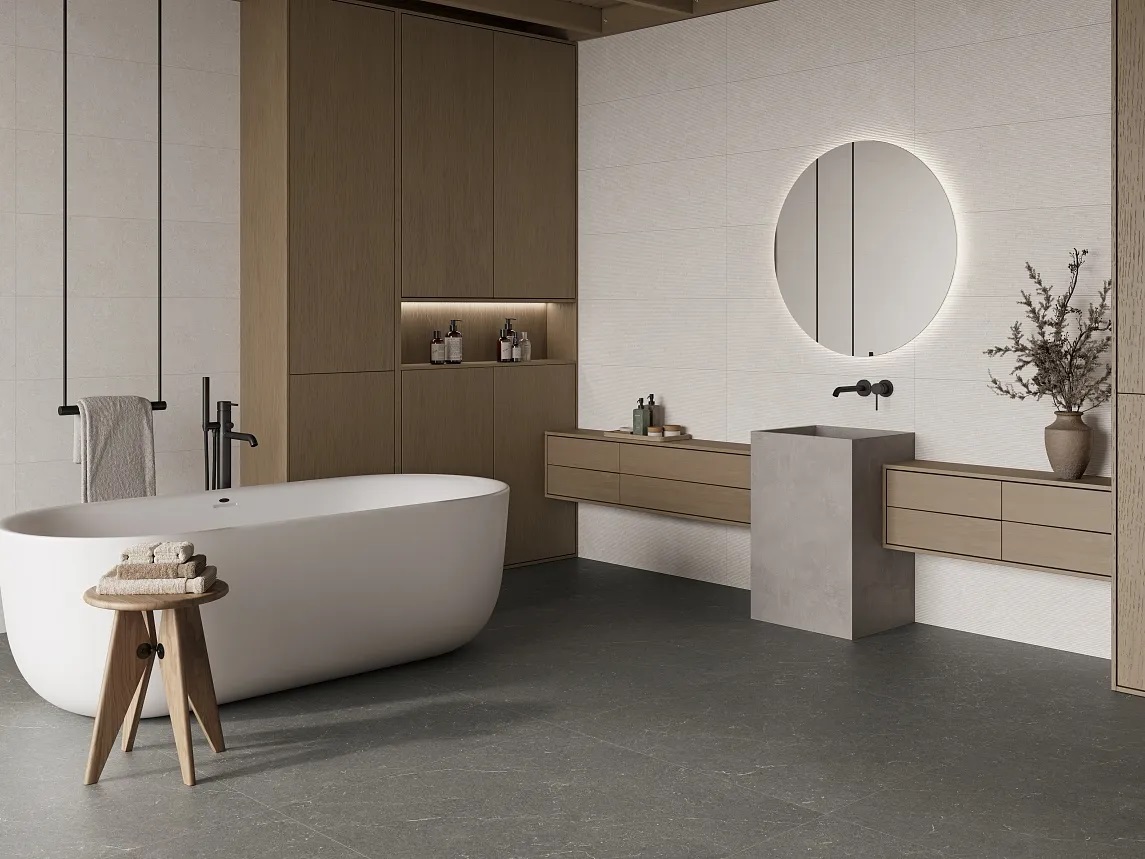 Bergstein Filo Ivory Matt Rect 30x90 Argenta Ceramica фото 2