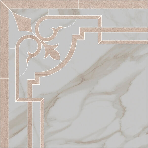 ID117 Декор Карелли наборный 60*60 Kerama Marazzi