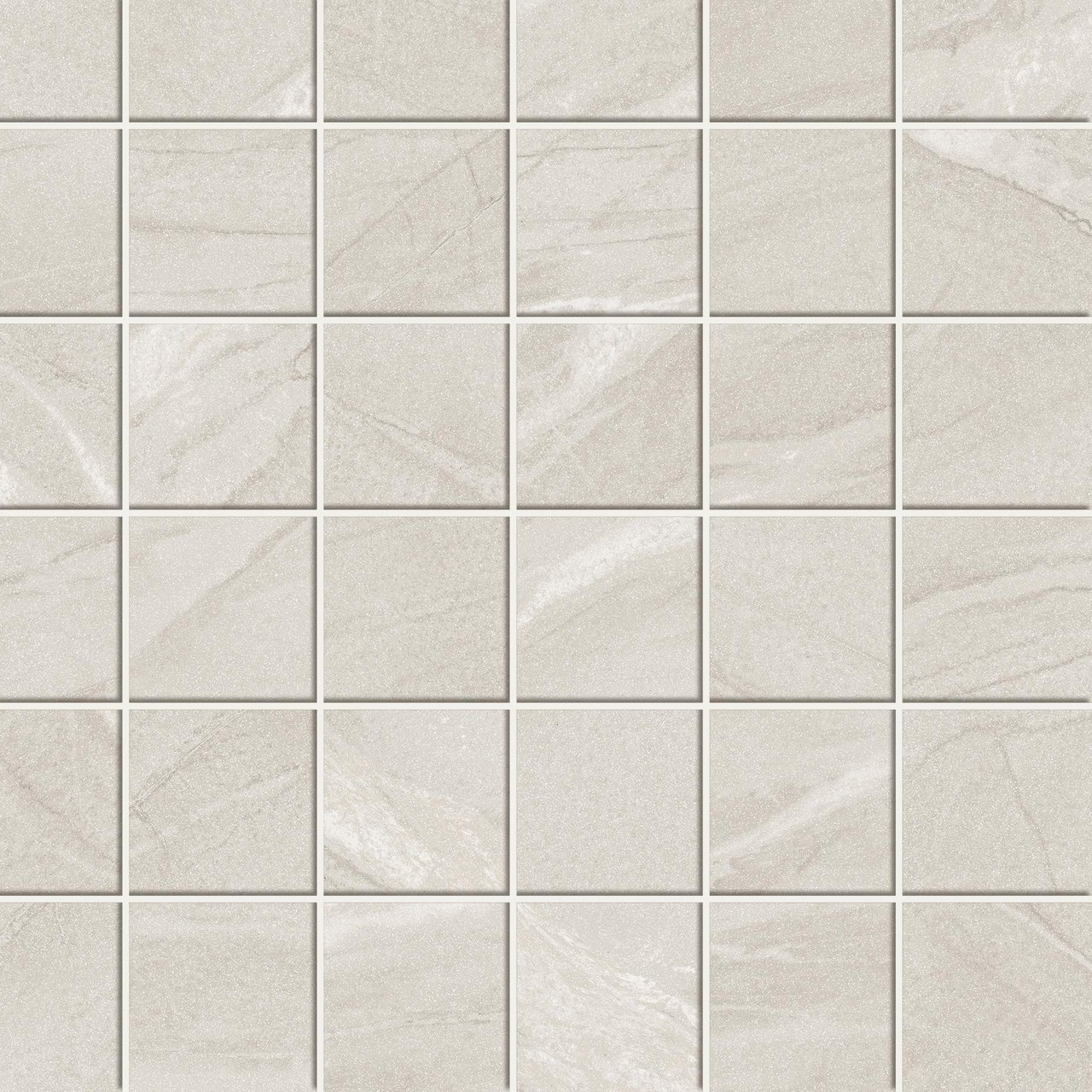 610110001307 Forte dei Marmi Rock Tiffany White Mosaic 30x30 Atlas Concorde Russia