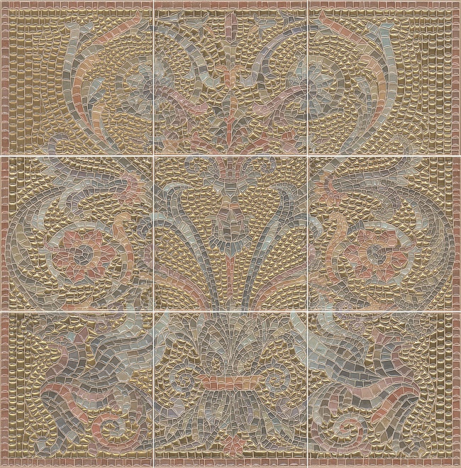 HGD/B99/9x/17000 Виченца золото 45х45 (комплект 9шт.) Kerama Marazzi