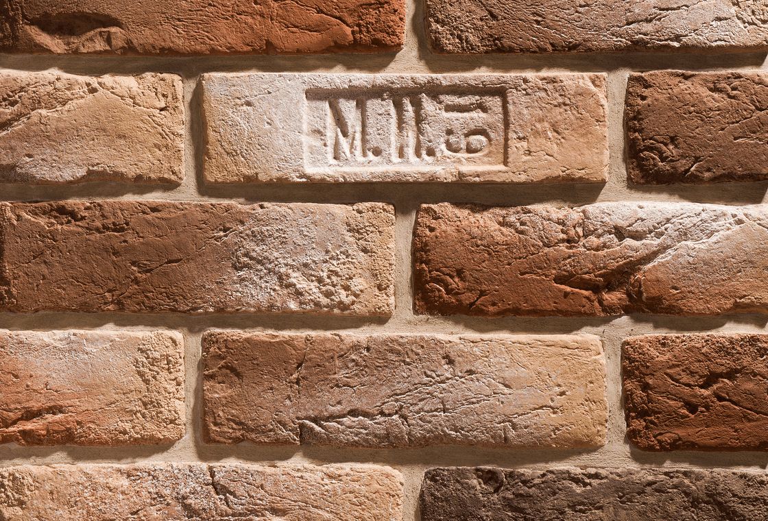 Декоративный кирпич Плоскость Орлеан 778 25-28x7-8x1,7 Leonardo Stone