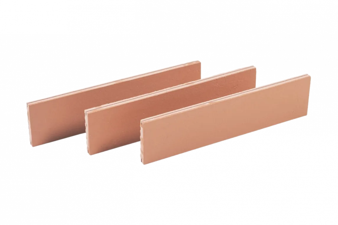 Фасадная Ригельная Пальмира 320x79x14 Натуральный Клинкер