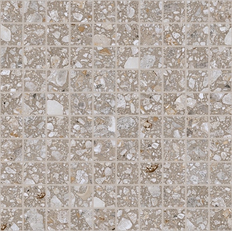 772274 Match Up Earl Grey Mix Comfort Mosaico 3x3 30x30 Cerim