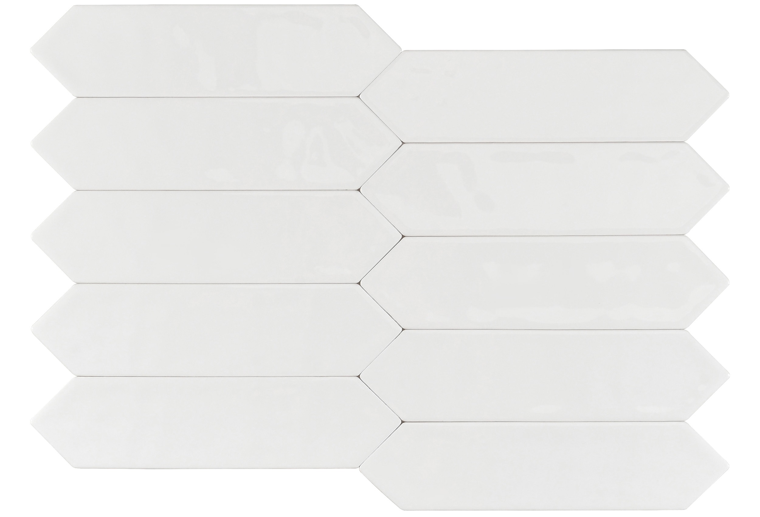 Picket Bianco 7.5x30 Smile Tile фото 2