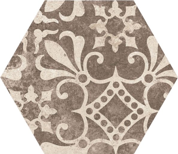 22098 Hexatile Cement Garden Sand 17,5x20 (17 видов паттерна) EQUIPE