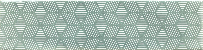 Decor Opal Turquoise 7.5x30 Cifre