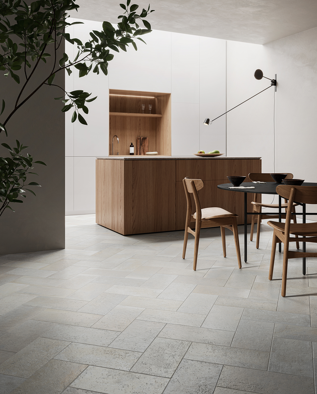 1086528 Italica Modulare 39 Terra Dolce (комплект 2шт 20x20, 1шт 20x40, 2шт 40x40, 1шт 40x60,8) CIR