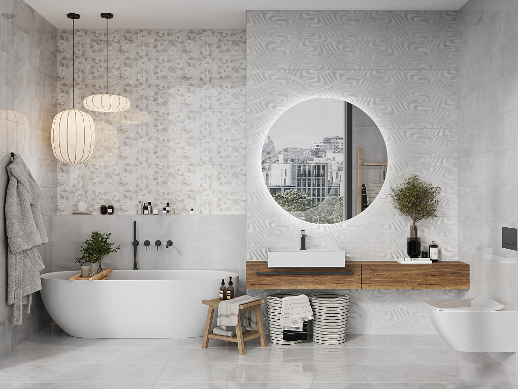 010400001109 Moonrise white 01 45x45 Gracia Ceramica