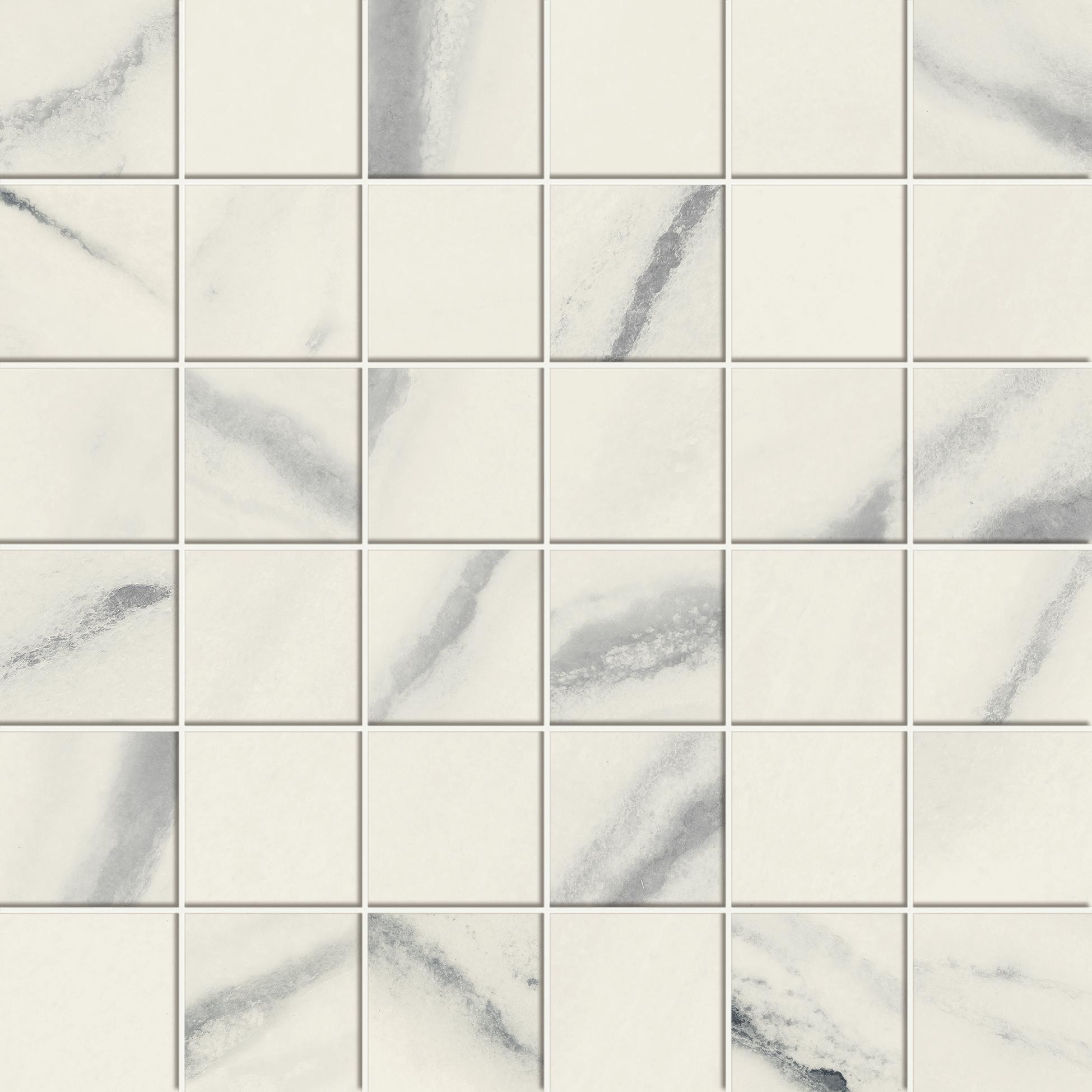 610110001060 Forte dei Marmi Panda White Mosaic Cer 30x30 Atlas Concorde Russia