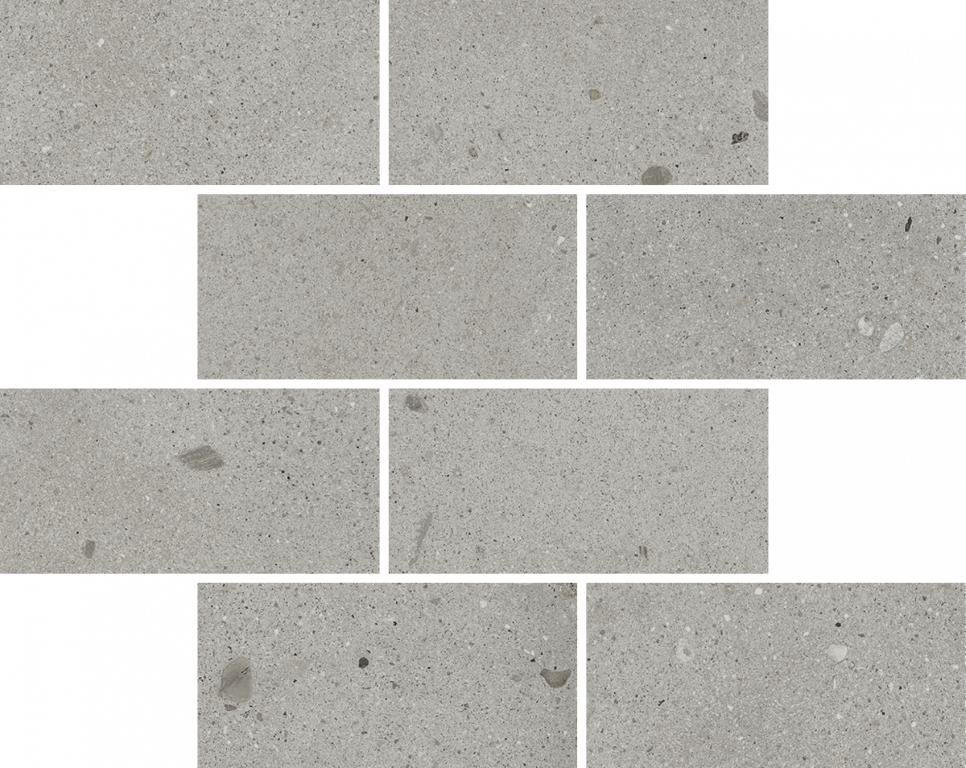 610110001213 Avantgarde Silver Mini Brick 23.7x29.5 Italon