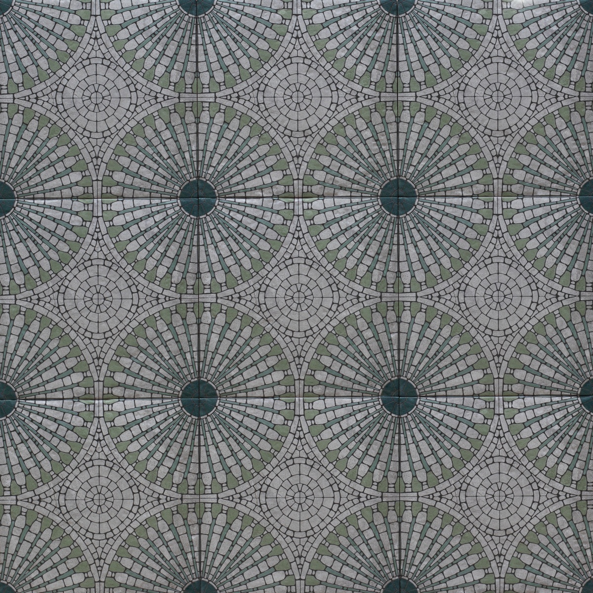 Carino Menta Mosaico 20x20 Mainzu
