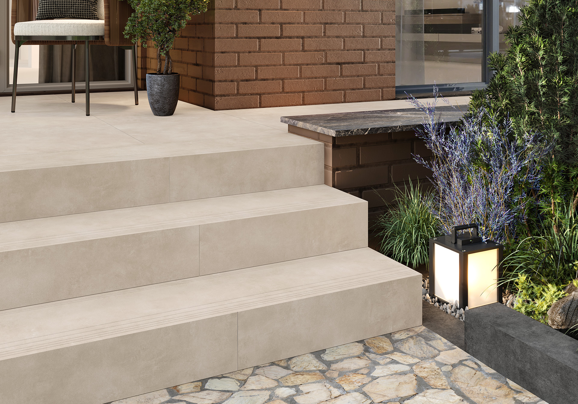 GFU6060URH70R Urban Home матовый 600x600x9 Alma Ceramica (Уралкерамика) фото 15