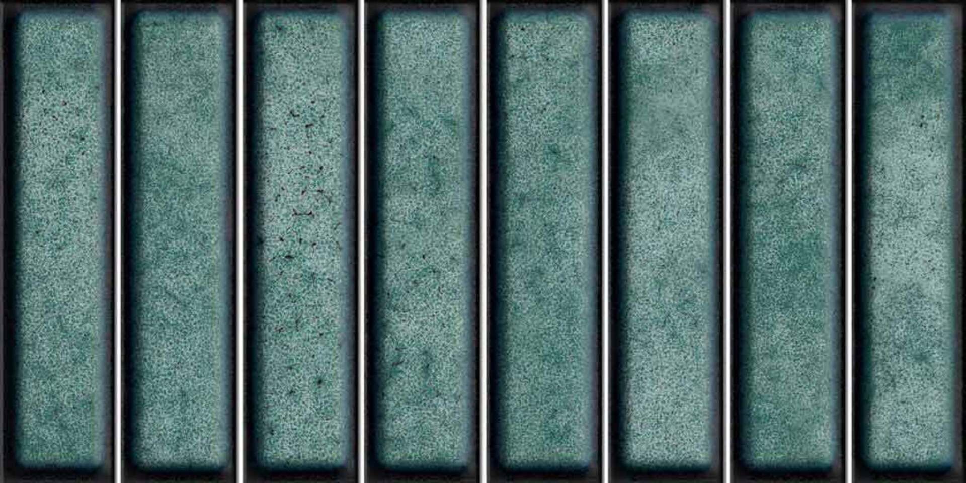 Domino Verde Glossy 15x30 El Barco фото 6