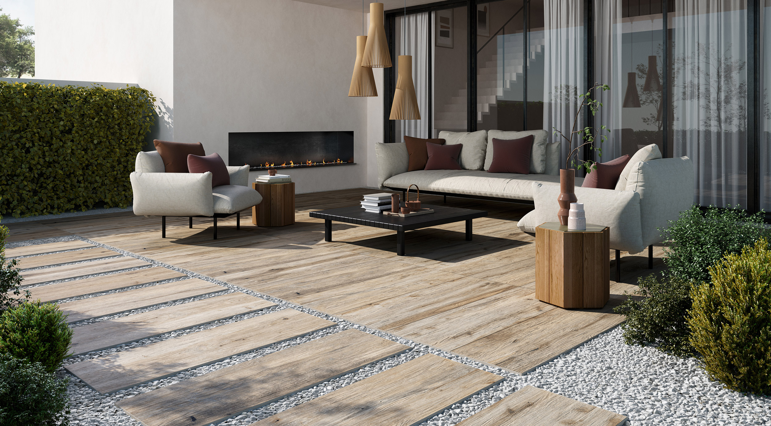 J89890 Timeless Ecru Chevron Rett 60x120 RHS (Rondine) Ceramiche фото 3