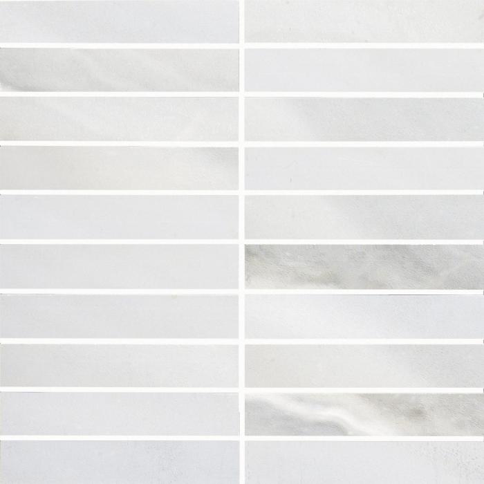 739969 ALABASTRI Madreperla Mosaico 3x15 Lap Ret 30x30 Rex Ceramiche
