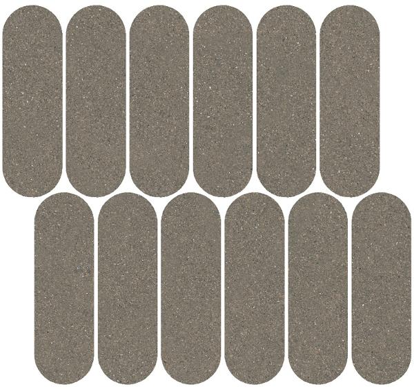 ID146 Джиминьяно наборный коричневый матовый 30x32 Kerama Marazzi