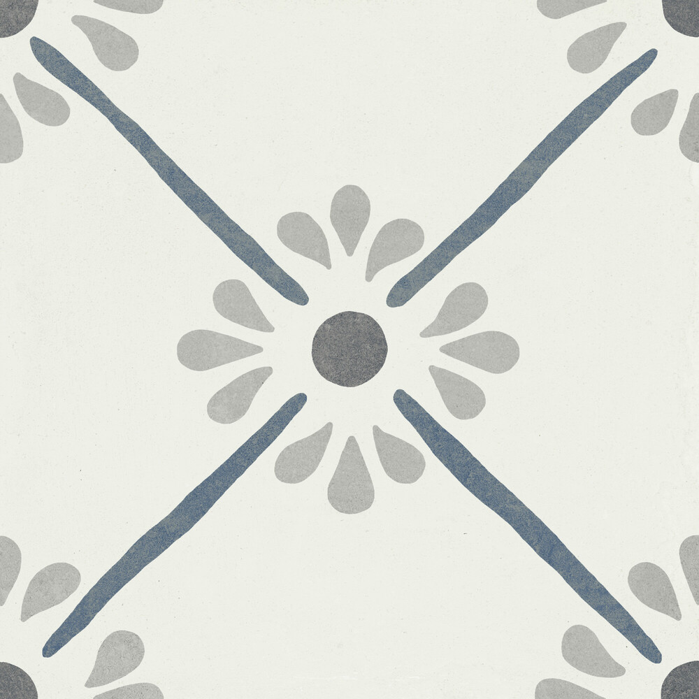 37787 Provenza Blue Flower/22,3 22,3x22,3 Harmony