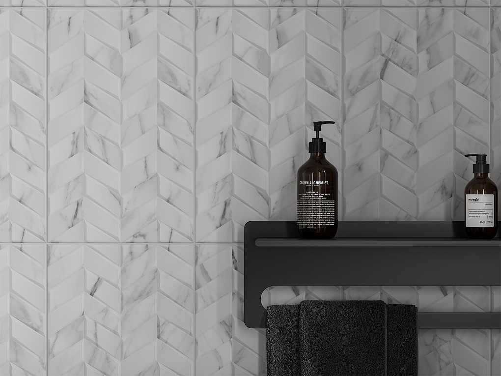 010100001572 Нова белый низ 02 25x40 Gracia Ceramica фото 7