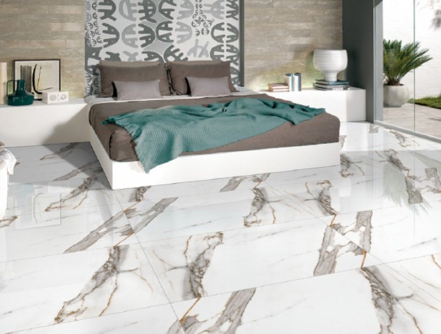 Carrara White Glossy 600х1200 Varmora Granito