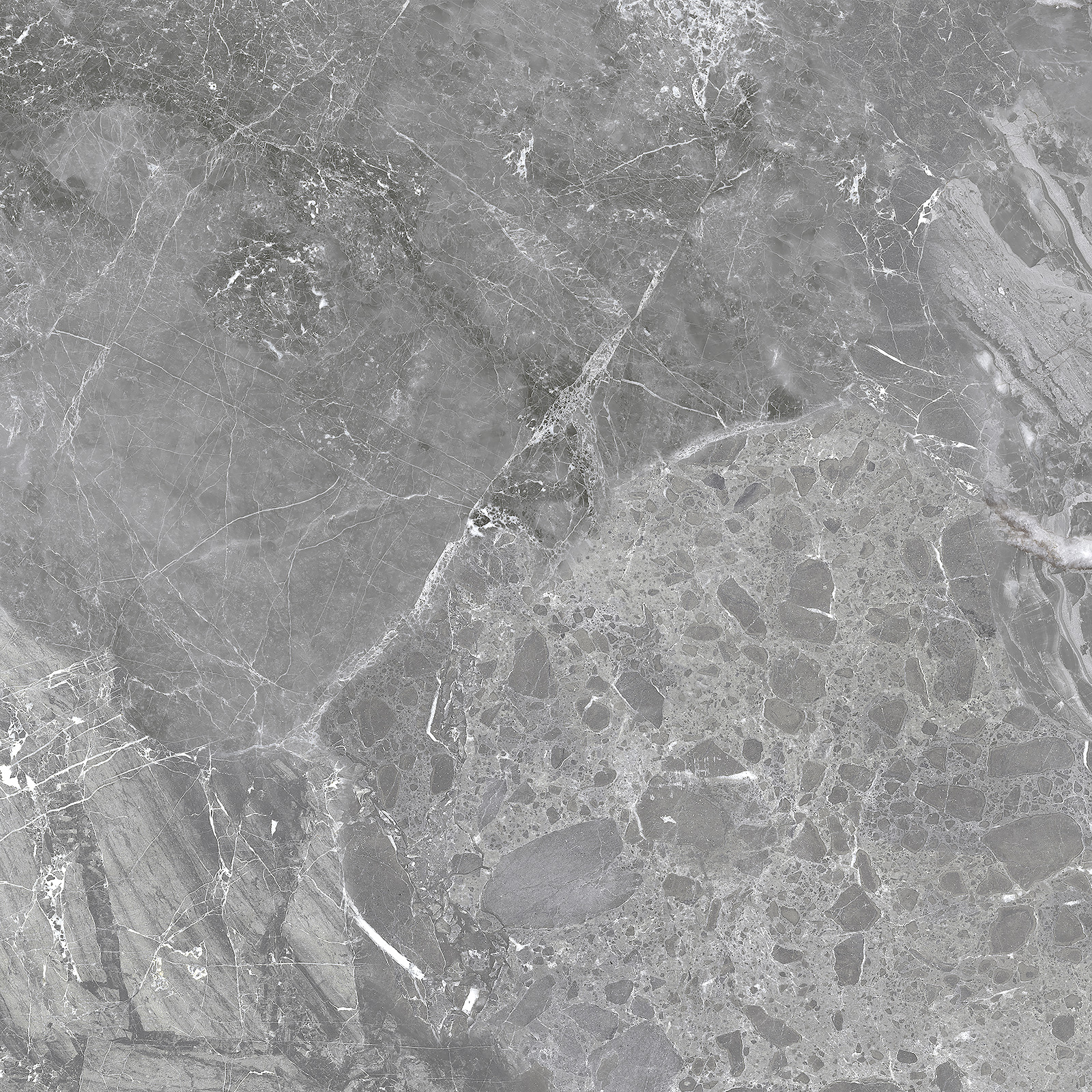 6060GRY25 Greiny Graphite Sugar 600x600x9.5 Delacora