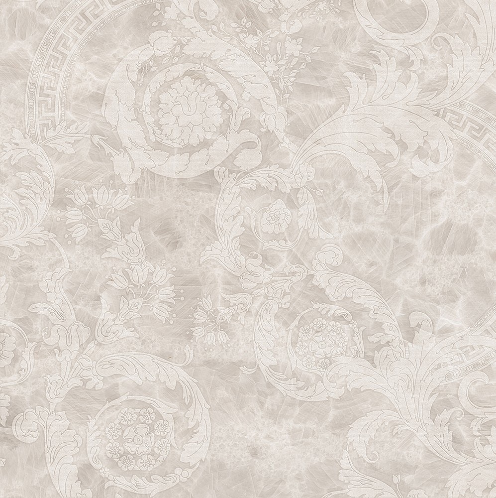 G0047031 Meteorite Megabarocco Bianco R 60x60 Versace (Gardenia Orchidea) фото 4