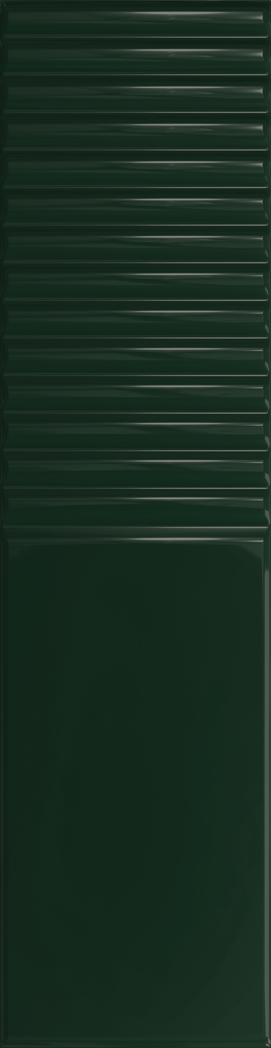 Groove Green 2 Gloss STR 29.8x7.8x1 Tubadzin