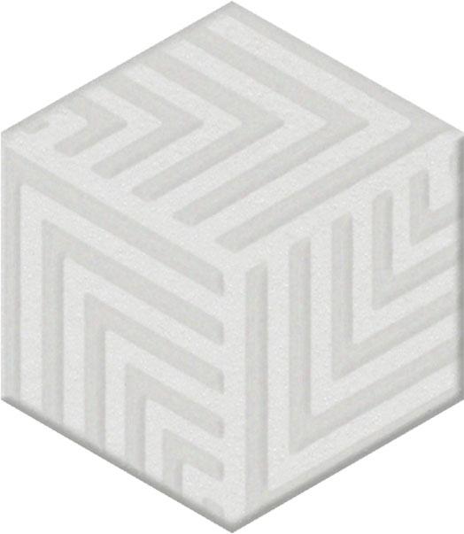 OS/A241/63000 Декор Агуста белый 6х5,2 Kerama Marazzi