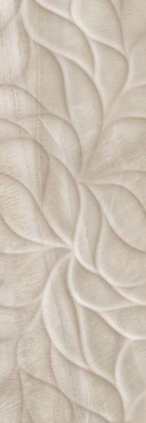 N60004 Crysta Crema Struttura Brillo 24.2x70 Eletto Ceramica