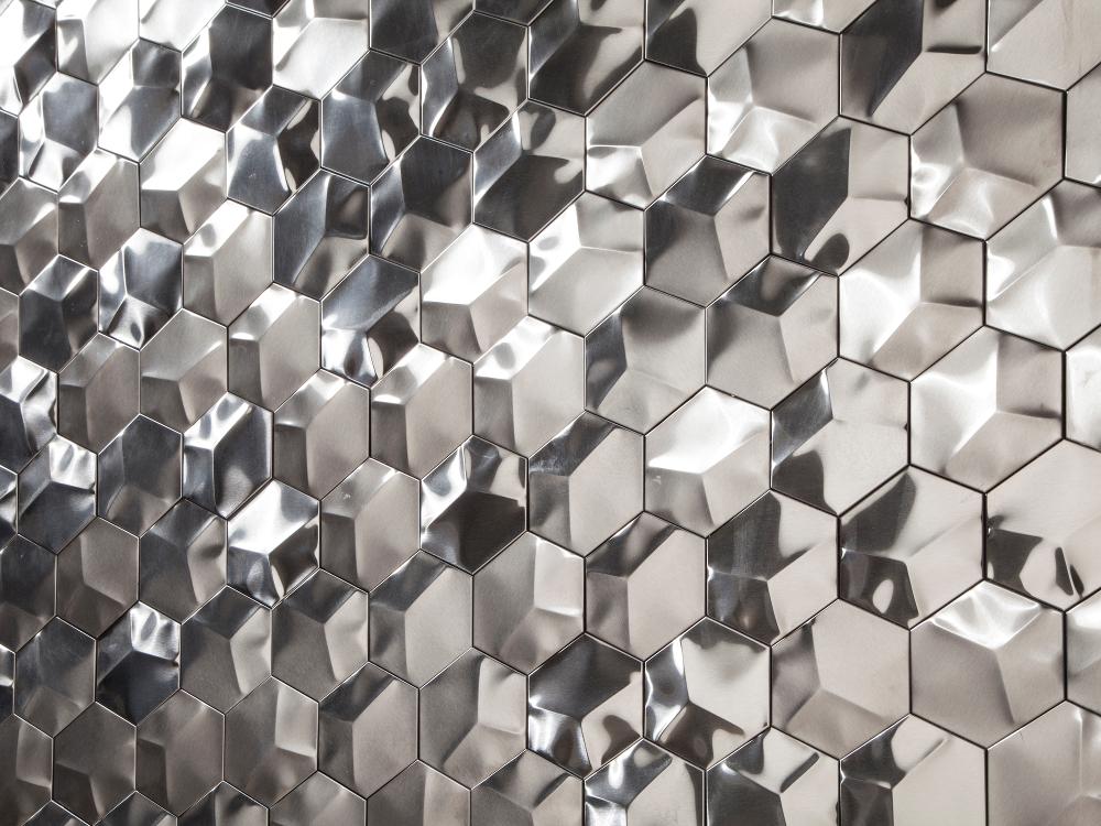 L159800261 Mosaico Acero 2x2 29,5x29,5x1 L'Antic Colonial