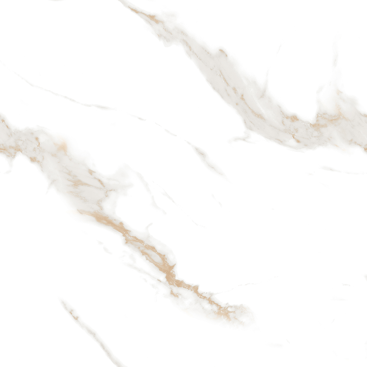 Calacatta Sharp Gold Белый Полированный 80х80 Ceradim