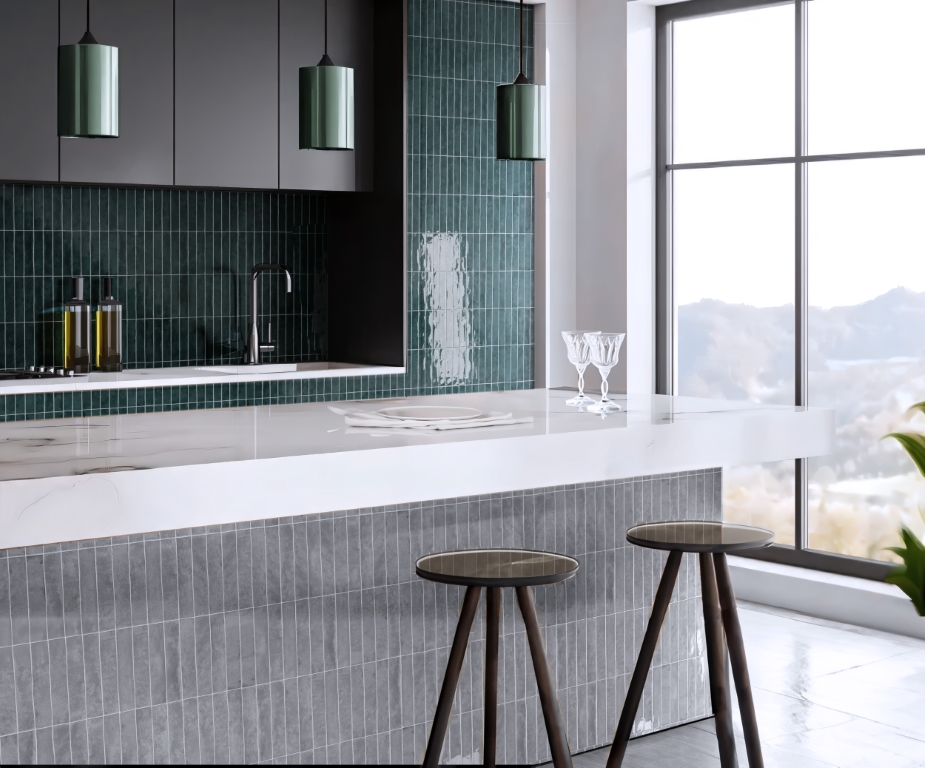 002703 San Remo Emerald 5x25 Monopole Ceramica