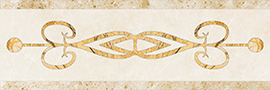 PJD-SDPH095 95 Waterjet Border (Datura) 60х20 Marmocer