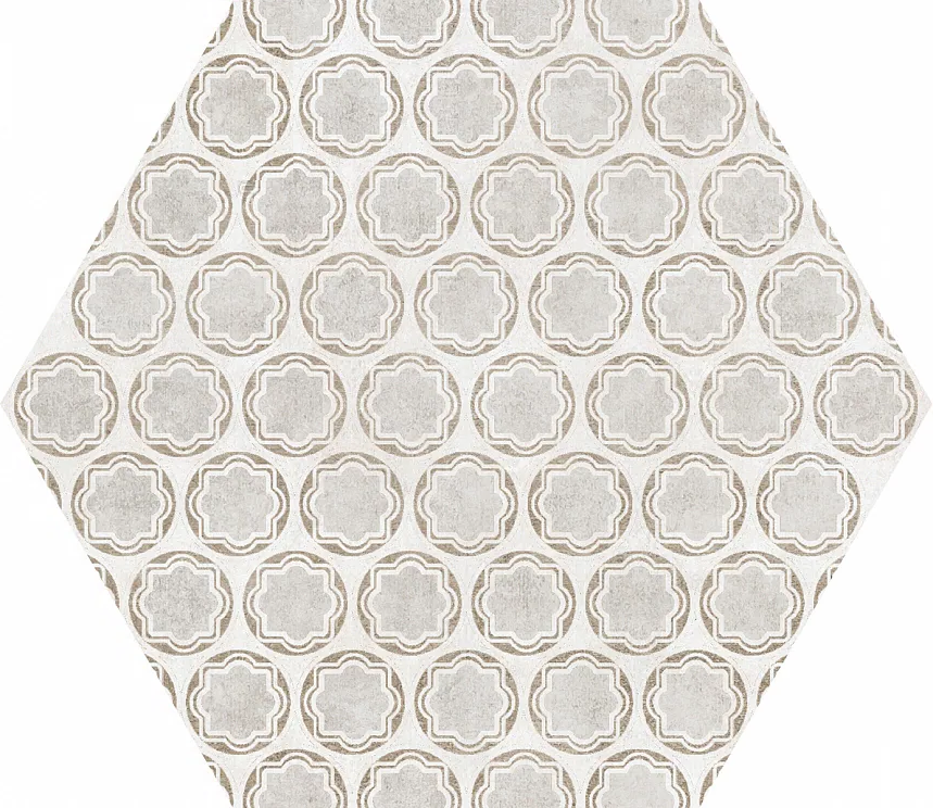 Atrium Hex Alpha Mix-Beige 25.8x29 Pamesa